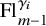 upper F l Subscript m minus 1 Superscript gamma Super Subscript i