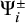 normal upper Psi Subscript i Superscript plus or minus