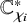 double struck upper C Subscript chi Sub Subscript i Superscript asterisk