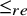 less than or equals Subscript re Baseline