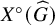 upper X Superscript ring Baseline left parenthesis ModifyingAbove upper G With caret right parenthesis