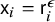 sans serif x Subscript i Baseline equals sans serif r Subscript i Superscript epsilon