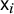 sans serif x Subscript i