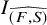 upper I Subscript ModifyingAbove left parenthesis upper F comma upper S right parenthesis With caret