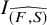 upper I Subscript ModifyingAbove left parenthesis upper F comma upper S right parenthesis With caret