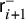 sans serif r Subscript i plus 1 Superscript minus