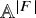 double struck upper A Superscript StartAbsoluteValue upper F EndAbsoluteValue