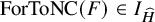 upper F o r upper T o upper N upper C left parenthesis upper F right parenthesis element of upper I Subscript ModifyingAbove upper H With caret