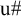 Mathematical expression u hash.
