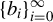 StartSet b Subscript i Baseline EndSet Subscript i equals 0 Superscript infinity