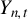 upper Y Subscript n comma t