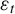 epsilon Subscript t