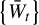 StartSet upper W overbar Subscript t Baseline EndSet