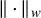 StartMetric dot EndMetric Subscript w