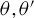 theta comma theta prime