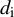 d Subscript normal i