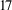Superscript 17