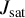 upper J Subscript sat