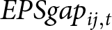 EPSgapij comma t