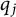 q Subscript j