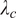lamda Subscript c