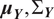 bold italic mu Subscript bold italic upper Y Baseline comma upper Sigma Subscript bold italic upper Y Baseline