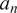 a Subscript n
