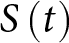 upper S left parenthesis t right parenthesis