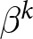 beta k
