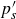 p prime Subscript s