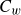 upper C Subscript w