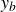 y Subscript b