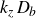 k Subscript z Baseline upper D Subscript b