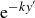 normal e Superscript minus k y prime