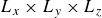 upper L Subscript x Baseline times upper L Subscript y Baseline times upper L Subscript z