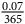 StartFraction 0.07 Over 365 EndFraction