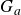 upper G Subscript a