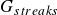 upper G Subscript s t r e a k s
