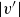 StartAbsoluteValue v Superscript prime Baseline EndAbsoluteValue