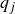 q Subscript j