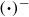 left parenthesis bold dot right parenthesis Superscript minus