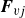 bold italic upper F Subscript v j