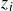 z Subscript i