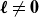 bold italic script l not equals bold 0