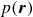 p left parenthesis bold italic r right parenthesis