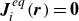 bold italic upper J Subscript i Superscript e q Baseline left parenthesis bold italic r right parenthesis equals bold 0