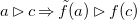 a contains as normal subgroup c right double arrow ModifyingAbove f With tilde left parenthesis a right parenthesis contains as normal subgroup f left parenthesis c right parenthesis