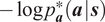 minus logpa asterisk as