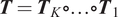upper T equals TK ring ellipsis ring upper T 1
