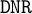 monospace upper D upper N upper R